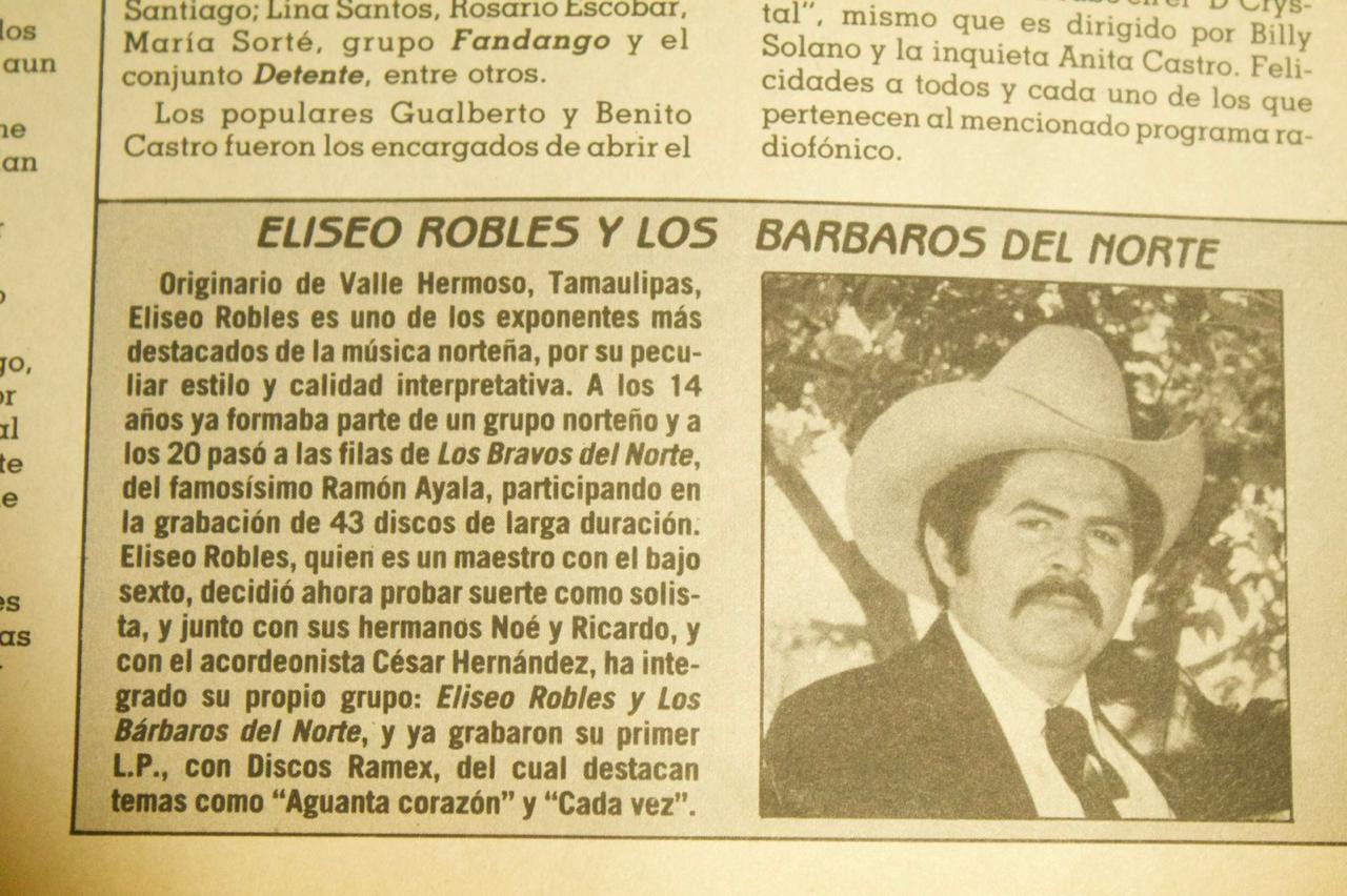 Eliseo Robles consolidando su carrera solista